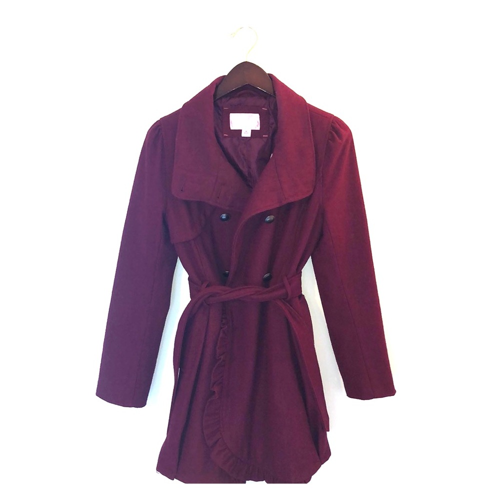 Double breasted pea coat